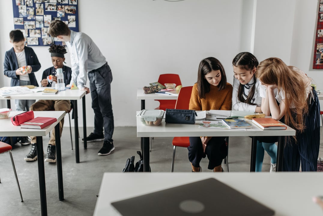 Students on a Classroom